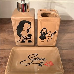 Selena Bathroom accessory set/multi-purpose/ 3 piece set